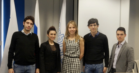 Итальянские студенты РМАТ (Бикокка) встретились с Оргкомитетом "Сочи 2014"