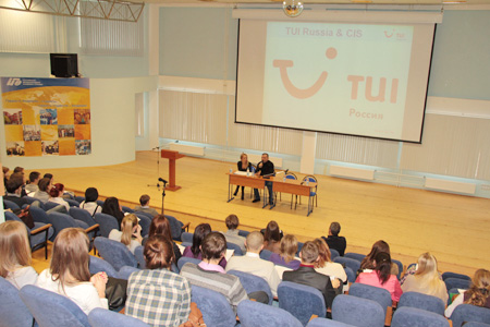 Туроператор TUI проводит собеседование со студентами РМАТ на летнюю стажировку в Турцию, 2012