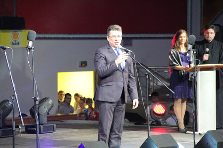 Глава городского округа Олег Шахов на Дне православной молодежи, который посетили студенты РМАТ