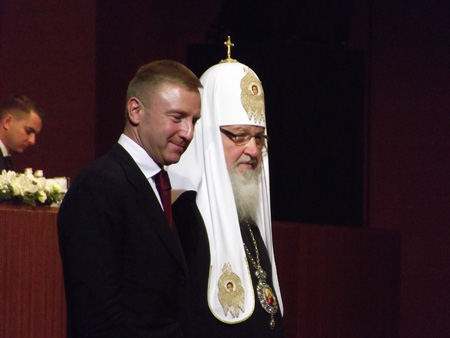 Студенты Московского филиала РМАТ приняли участие в торжественном открытии XXI Международных Рождественских образовательных чтений, 2013