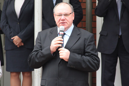 С.П. Шпилько на открытии нового 2013-14 учебного года в РМАТ